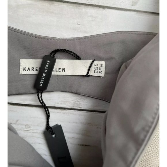 Karen Millen Women's Sz 8 Limited Edition Dress Embellished Sequin & Sheer ~ NEW - Picture 6 of 7